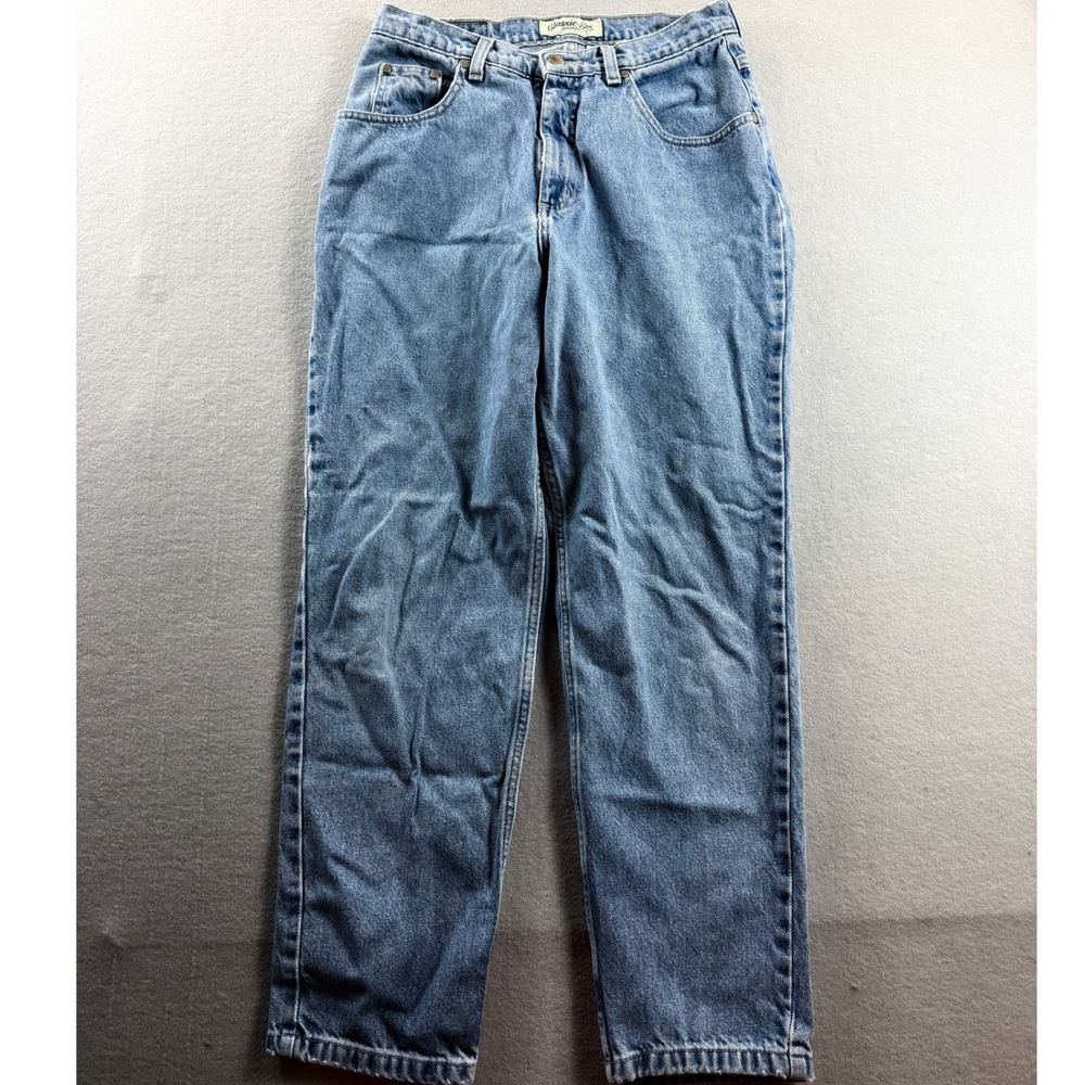 St. John's Bay Jeans Women 10 Blue Classic Fit Straight Leg Denim 29x28